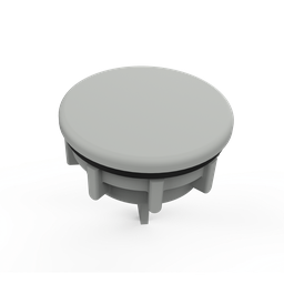 Product image for Hoffman ASPB05075NM Hole Seal for 1/2", 22.5mm, and 3/4" Conduit, Non Metallic