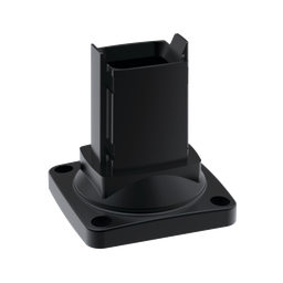 Product image for Hoffman S2MWF SYSPEND 281-MAX Wall Flange, 5.12" x 5.12" x 5.59, Aluminum