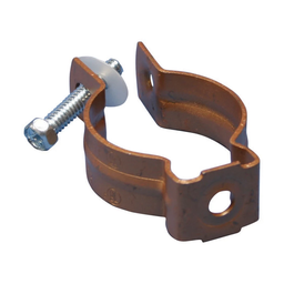 CAD CD1B37CP HANGER,TUBING,3/4 COPPER PLATED .41 HOLE