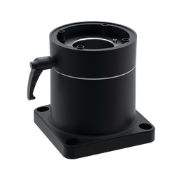 Product image for Hoffman S2MBC Syspend 281-Max Base Coupling, 5.00x5.00x5.20, Black, Aluminum