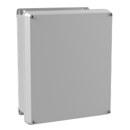 Product image for Hoffman HJ1210WLG Flat Cover with Screws, Type 4X, 11.68x 9.69x 4.62, Fiberglass