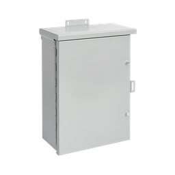 Product image for Hoffman A20R208HCR 20" x 20" x 8" Enclosure, Medium Type-3R w/ Hinged Cover, Steel