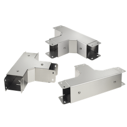 Product image for Hoffman CT44TFCSS 90-Degree Tee, 4" x 4", SS Type 304