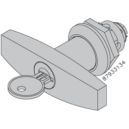 Product image for Hoffman ALTC3R Locking T Handle, Steel