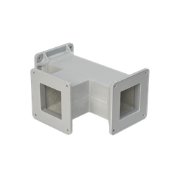 Product image for Hoffman F44WTFG Tee Fitting, 4" x 4", Fiberglass