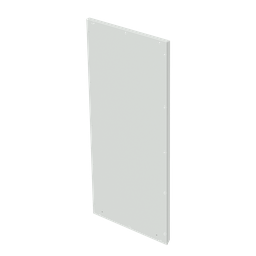Product image for Hoffman WFHD3RCH7236 Rear Covers, 63.69x29.25x1.29, White, Steel