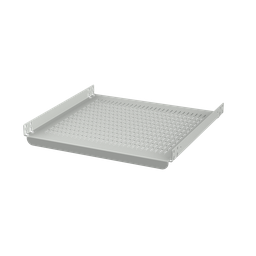 Product image for Hoffman P2RSH6 ProLine G2 Rack-Mount Fixed Shelf, 19-inch, fits 600D, Lt Gray, Steel