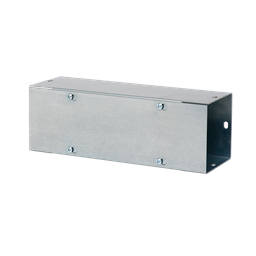 Product image for Hoffman F88T136GV Lay-In NEMA Type 1 Galvanized Wireway Straight Section, 8" x 8" x 36", Steel
