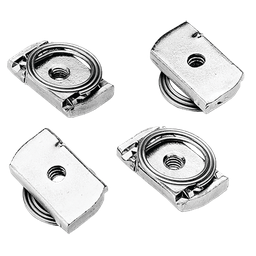 Product image for Hoffman APS1420CN Clamping Nut Package, 1/4--20, Steel