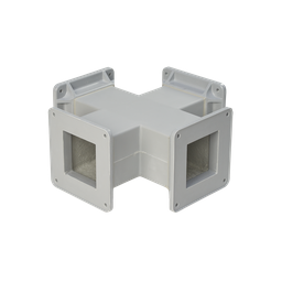 Product image for Hoffman F44WCFG Cross Fitting, 4" x 4", Fiberglass