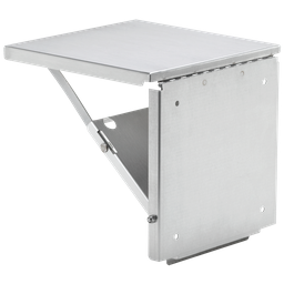 Hoffman ACSHELF1818SS Stainless Steel Folding Shelf, 18" x 18" x 1", SS Type 304
