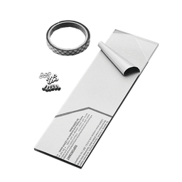 Product image for Hoffman APWKE133 Frameless Window Kit, 13.88x 3.88, Polycarbonate