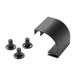 Product image for Hoffman LRD18BLK Radius Drop Kit, fits 18.00, Black, Aluminum