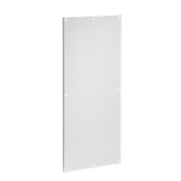 Product image for Hoffman A72P48F1 72" x 48" Full Panel for Free-Stand Type 4, 4X & 12 Single- and Dual-Access Two-Door Enclosures with Mounting Channel, White Painted Steel