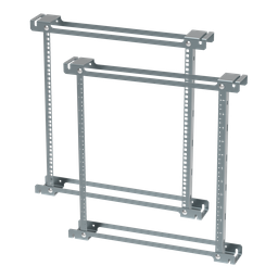 Product image for Hoffman PTRA24S PROTEK Rack Angles, 21" x 0" x 0", Plated, Steel