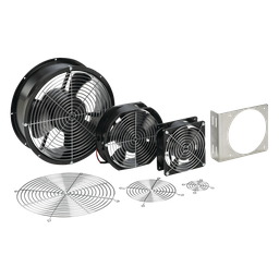 Hoffman A4AXFNGQ 4" Compact Axial Fans, 115v 50/60Hz