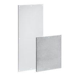 Hoffman A90P24F2 Panels for Free-Stand Type 4, 4X and 12 Single- and Dual-Access One-Door Enclosures with Mounting Channel, fits 90.06" x 24.06", White, Steel