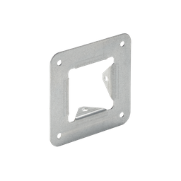 Product image for Hoffman F66GPAGV Galvanized Panel Adapter, 6" x 6", Steel