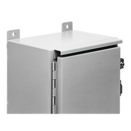 Hoffman ADK72A Drip Shield Kit for Type 12 Enclosures, fits B=72", Gray, Steel