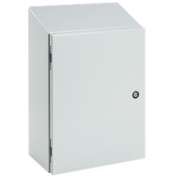 Product image for Hoffman CSD302410ST CONCEPT Sloped-Top, Type 4, 30" x 24" x 10", Lt Gray, Steel