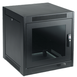 Product image for Hoffman ENC766SH SOHO Cabinet for Small Office and Home Office, 700x 600x 600mm, Black, Steel