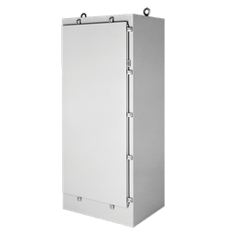 Product image for Hoffman A72H3724FS 72" x 37" x 24" One-Door Free-Standing Enclosure, Type 4, Steel