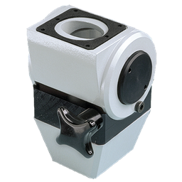 Product image for Hoffman CCS2STLG COMPACT Series 2 Swivel Tilt Straight, fits 45x 60mm, Lt Gray, Aluminum