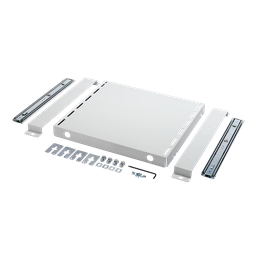 Product image for Hoffman P2ASHFP6 ProLine G2 Frame Pull-Out Shelf, fits 600W, Lt Gray, Steel