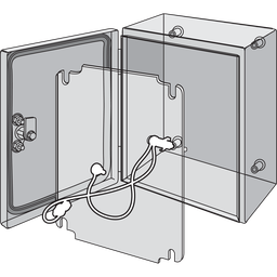 Product image for Hoffman LLGK Grounding Kit, Copper