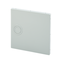 Product image for Hoffman F22GCP Closure Plate, 2.5" x 2.5", Gray, Steel