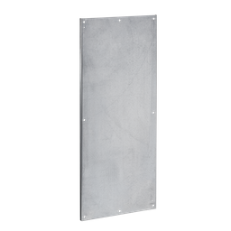 Product image for Hoffman A72P48F1G Panels for Free-Stand Type 4, 4X and 12 Single- and Dual-Access Two-Door Enclosures with Mounting Channel, fits 72.06" x 48.06", Steel