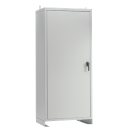 Product image for Hoffman A84N2518FSLP Free-Stand, Type 1, 84" x 25.5" x 18", Gray, Steel