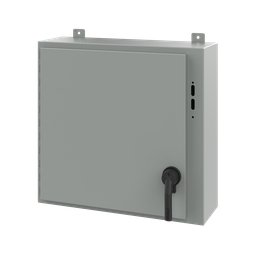Product image for Hoffman A24SA2608LPPL Preferred Cutout, Disconnect Enclosure, Type 12, 24" x 25.38" x 8", Steel