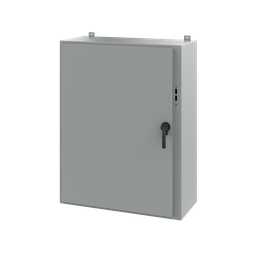 Product image for Hoffman A48SA3816LPPL Preferred Cutout, Disconnect Enclosure, Type 12, 48" x 37.38" x 16", Steel