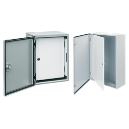 Product image for Hoffman CSP3030 CONCEPT Swing-Out Panels, fits 30" x 30", Lt Gray, Steel