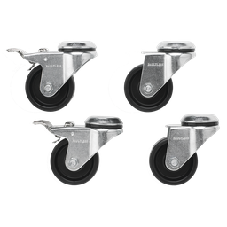 Hoffman PC1M12 Caster Kit, fits Frame, Steel