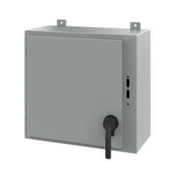 Product image for Hoffman A20SA2210LPPL Preferred Cutout, Disconnect Enclosure, Type 12, 20" x 21.38" x 10", Steel