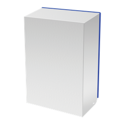 Hoffman HH13SS04004X Filter Fan Shrouds, Type 4/4X, 19.5"0x 14.339x 6.0709, SS Type 304