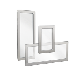 Product image for Hoffman EXWK53SS6 Hazardous Location Window Kits, 7.5" x 5.5" x 1.43, SS Type 316