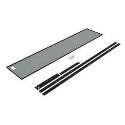 Product image for Hoffman AMOD7218BAP Barriers, 72.12" x 18.12", Steel
