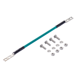 Product image for Hoffman DGJ Insulated Ground Jumper Kit, 12in, Copper