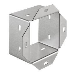Product image for Hoffman CT22AESS Enclosure Adapter, 2" x 2", SS Type 304