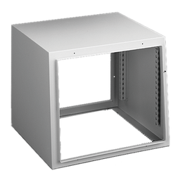 Product image for Hoffman PST466 Sloped Front, 400x 600x 600mm, Lt Gray, Steel