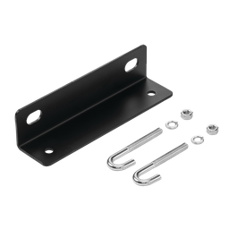 Product image for Hoffman LWASK24BLK Wall Angle Support, fits 24", Black, Steel