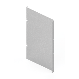Product image for Hoffman PPSM84G Side-Mount Panel, 806x 422mm, Gray, Steel