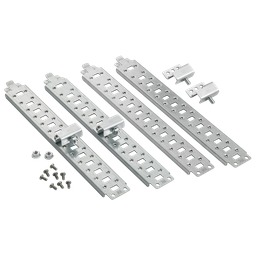 Product image for Hoffman G50SMR200 Side-Mount Accessory Rail, Fits 200mm Depth, Steel