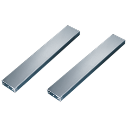 Product image for Hoffman PACB8 Support Bracket Kit, fits 800mm deep, Steel