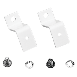 Product image for Hoffman ATZ Terminal Strap Support Kit, 1.5" in, White, Steel