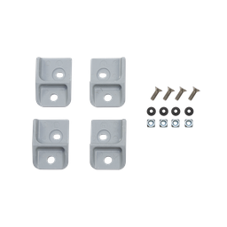 Product image for Hoffman A50MFKR Fiberglass Mounting Bracket Kit, for Fiberglass, Type 4X Enclosures