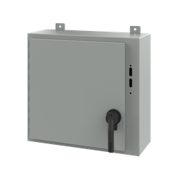 Product image for Hoffman A20SA2208LPPL Preferred Cutout, Disconnect Enclosure, Type 12, 20" x 21.38" x 8", Steel